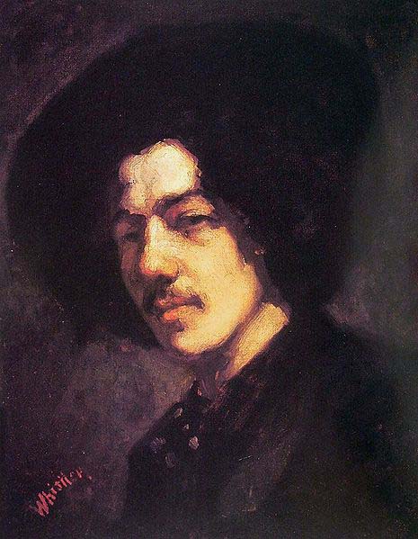 Portrait of Whistler with Hat